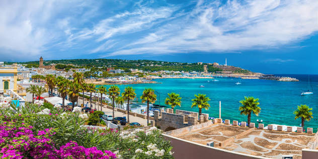 Il lungomare di Santa Maria di Leuca